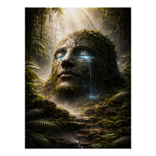 Oude Boswachter – Mythische Natuurgeest Perfect Poster