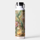Oude botanische apothekersflessen waterfles (Voorkant)