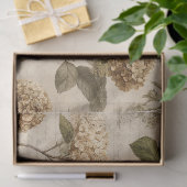 Oude botanische bloempatroon (1) tissuepapier (Geschenk)