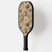 Oude botanische bloempatroon (2) pickleball paddle (Links)