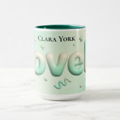 Oude botanische pracht persoonlijke bewaarplaats mok (Midden)