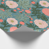 Oude botanische wilde bloem cadeaupapier (Hoek)