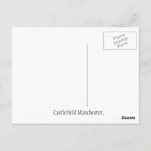 Oude boten briefkaart (Achterkant)