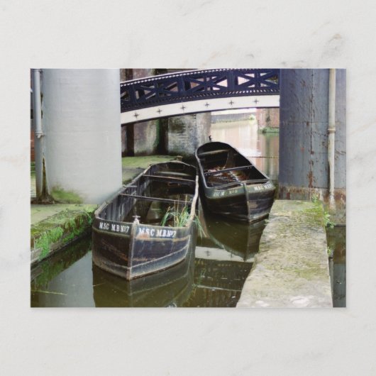 Oude boten briefkaart (Voorkant)