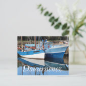 Oude boten in de haven van Douarnenez Briefkaart (Staand voorkant)