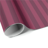 Oude Bourgogne Rood Strepen Cadeaupapier (Rol Hoek)
