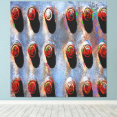 Oude bouten canvas afdruk (Insitu (Houten vloer))