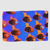 Oude bouten golfhanddoek (Horizontaal)