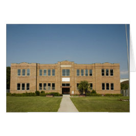 Oude bouwkaart van Brick School