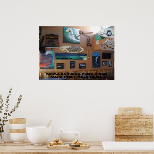 oude bouwplaats poster (Keuken)