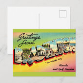 Oude Bradenton FL ansichtkaart Briefkaart (Voorkant / Achterkant)