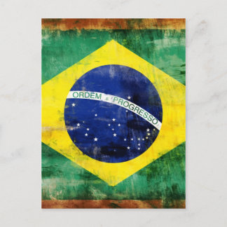 Oude Braziliaanse vlag Briefkaart