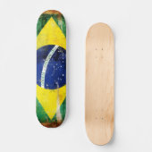Oude Braziliaanse vlag Skateboard (Voorkant)