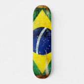 Oude Braziliaanse vlag Skateboard (Voorkant)