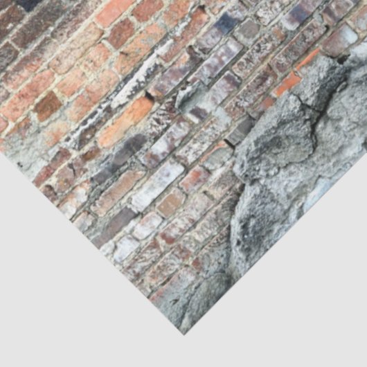 Oude Brick-wandachtergrond 20x30-decoupage Tissuepapier (Detail)