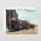 Oude Briefkaart - Dallas-Fort Worth Railway (Voorkant / Achterkant)