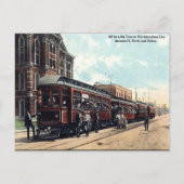 Oude Briefkaart - Dallas-Fort Worth Railway (Voorkant)