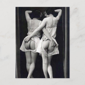 Oude Briefkaart - Dichte Vrienden