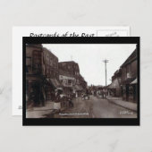 Oude Briefkaart - Edmonton-markt. Londen (Voorkant / Achterkant)