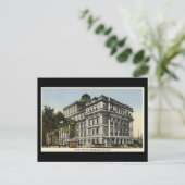 Oude Briefkaart, Montreal, Court House Briefkaart (Staand voorkant)