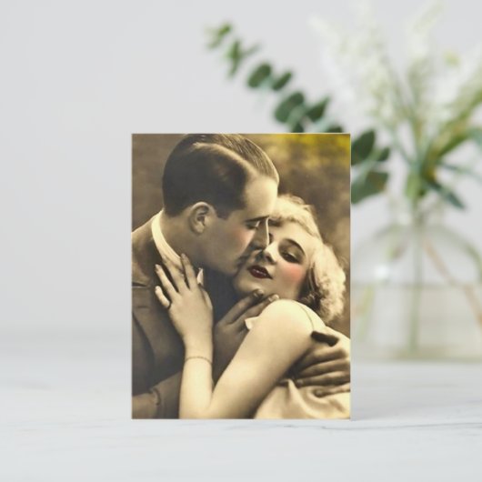 Oude Briefkaart van het Modeverband (Staand voorkant)