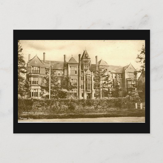 Oude Briefkaart, Warwick School Briefkaart (Voorkant)