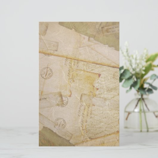 oude Briefkaarten briefpapier (Staand voorkant)