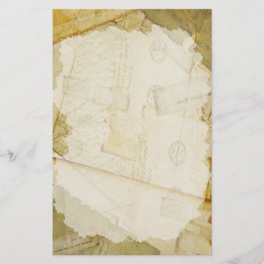  oude brieven briefpapier (Voorkant)
