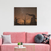 Oude Bristlecone Pine Forest | Californië Canvas Afdruk (Insitu (Woonkamer))