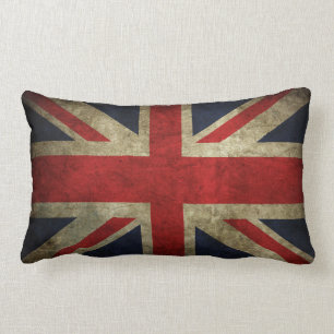 Oude Britse vlag Flag Pillow Kussen
