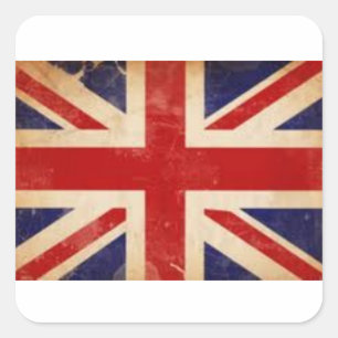 Oude Britse vlag Sticker