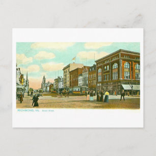 Oude Broad Street, Richmond, Virginia Briefkaart