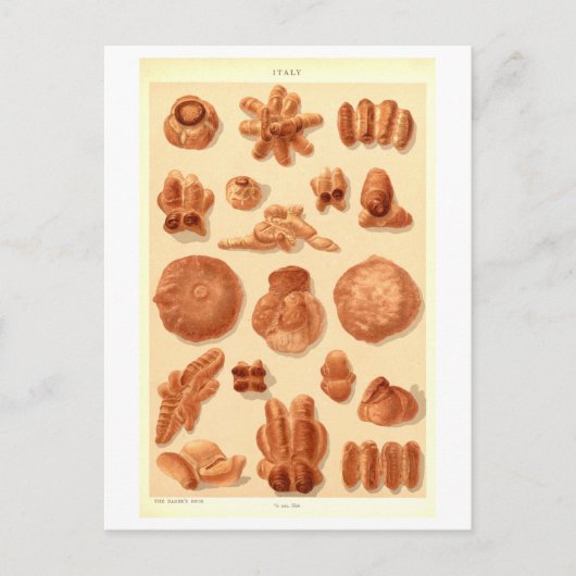 Oude Broden uit Italië Briefkaart (Voorkant)