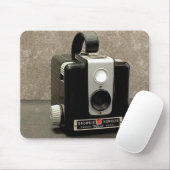 oude Brownie camera Muismat (Met muis)