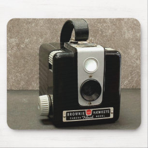 oude Brownie camera Muismat