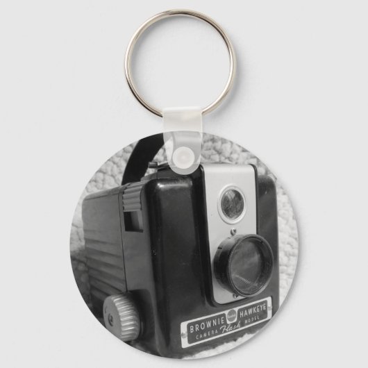 Oude Brownie Hawkeye Camera Sleutelhanger (Voorkant)