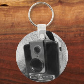 Oude Brownie Hawkeye Camera Sleutelhanger (Voorkant)