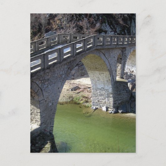 oude brug briefkaart (Voorkant)