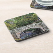 OUDE BRUG OVER DE RIVIER BIER ONDERZETTER (Linkerzijde)