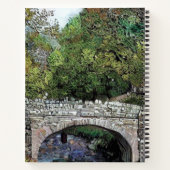 OUDE BRUG OVER DE RIVIER NOTITIEBOEK (Achterkant)