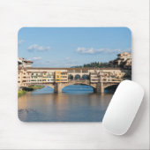 Oude brug Ponte Vecchio - Florence, Italië Muismat (Met muis)