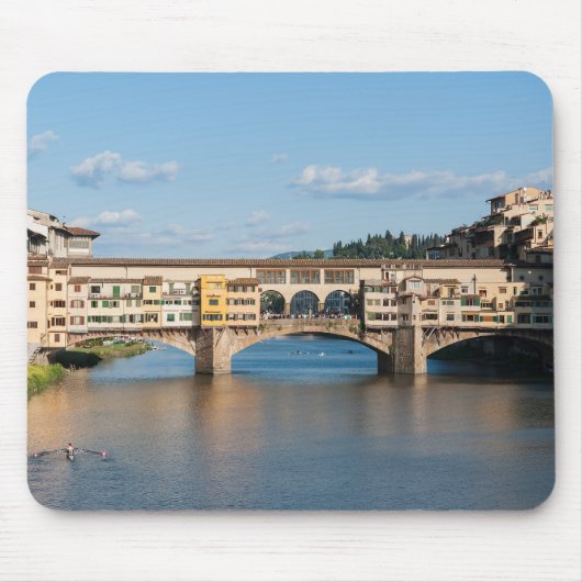 Oude brug Ponte Vecchio - Florence, Italië Muismat (Voorkant)