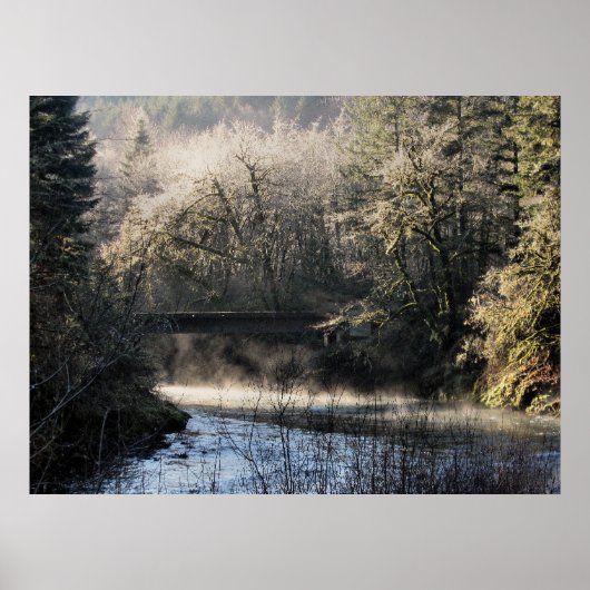 Oude brug... poster (Voorkant)