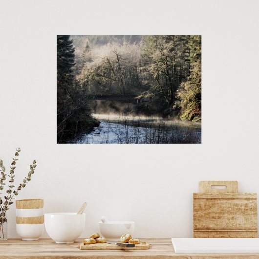 Oude brug... poster (Keuken)