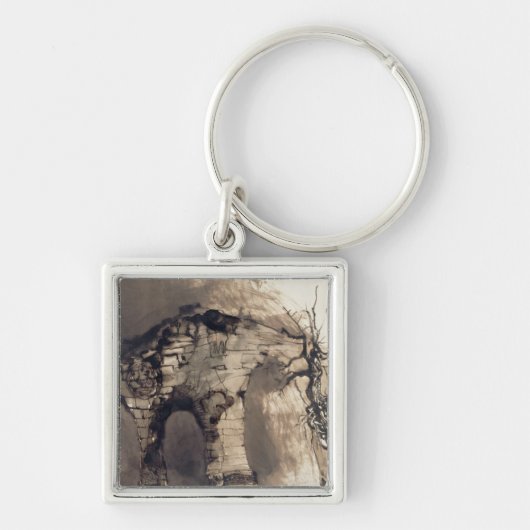 Oude brug sleutelhanger (Voorkant)