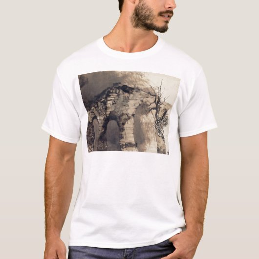 Oude brug t-shirt (Voorkant)