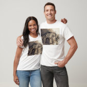 Oude brug t-shirt (Unisex)