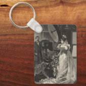 Oude bruid, bruidsportret met fotograaf sleutelhanger (Voorkant)