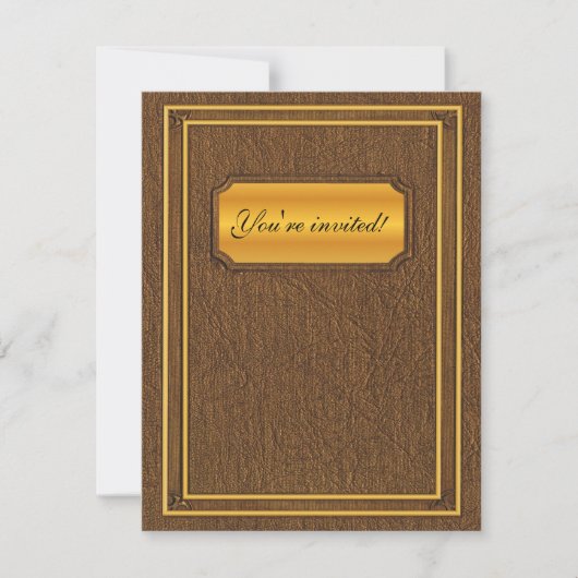 Oude bruiloft kaart (Voorkant)