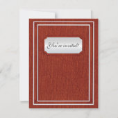 Oude bruiloft kaart (Voorkant)